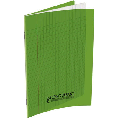 Piqûre 32 pages 17x22 seyès 90g couverture polypropylène