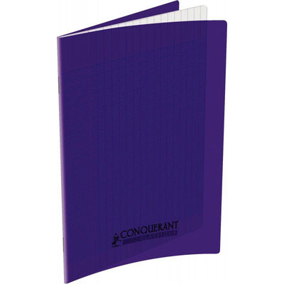 Piqûre 32 pages 17x22 seyès 90g couverture polypropylène